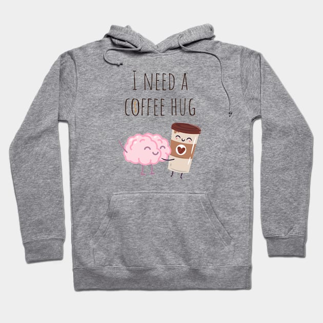 Coffee Hug Hoodie by wisecolor